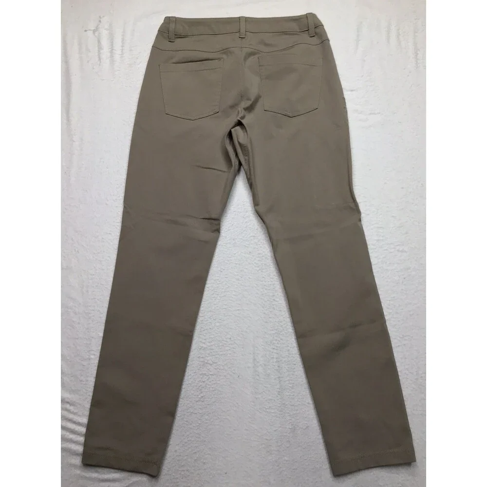 BYLT Everyday Pant 2.0 Men 32x30 Beige Premium Basic Slim Stretch Casual Chino